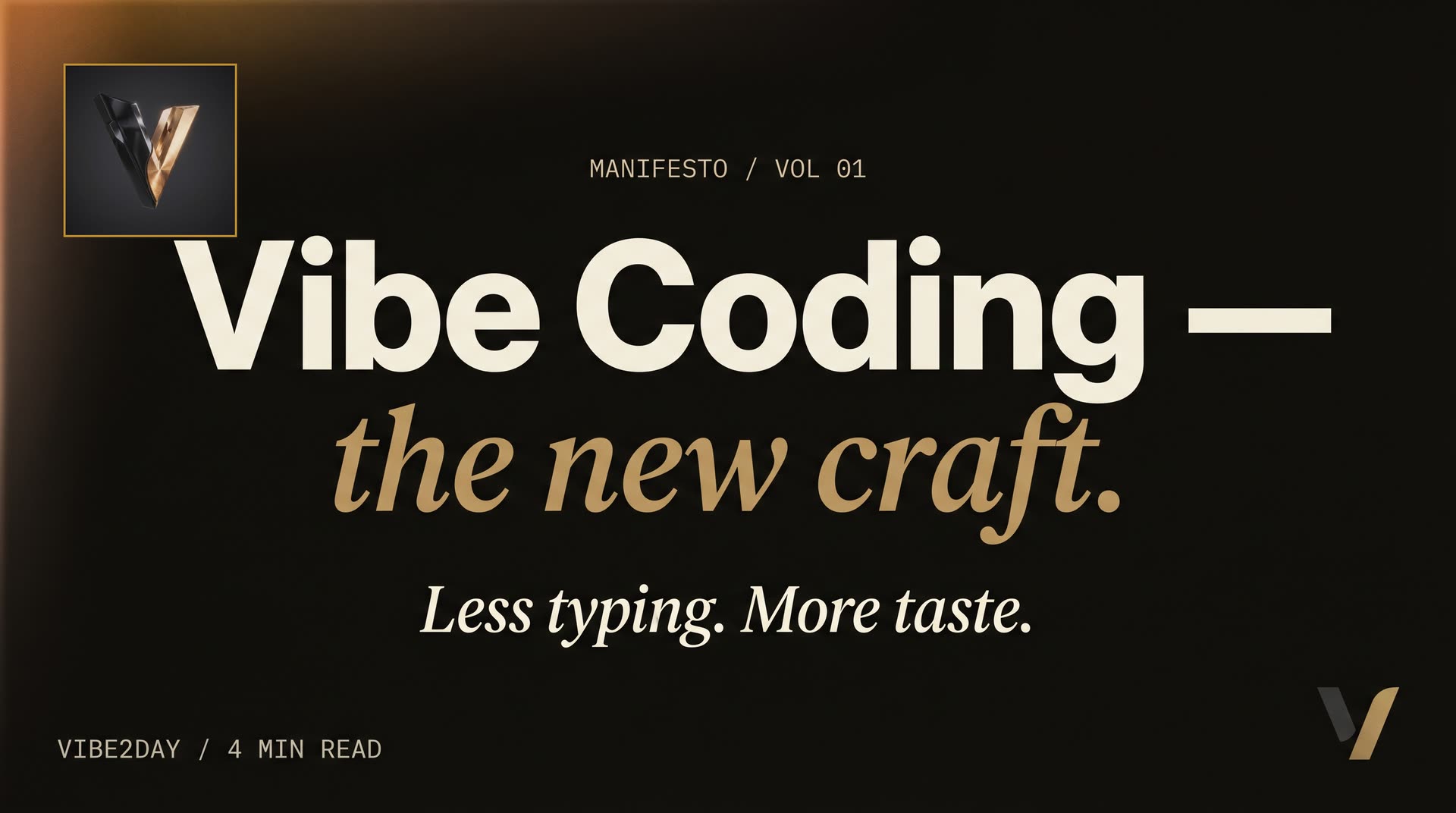 Vibe Coding manifesto YT